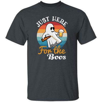 Just Here For The Boos, Halloween Ghost Unisex T-Shirt