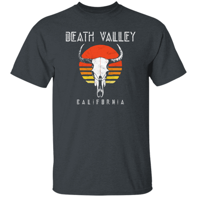 Death Valley National Park Retro Cattle Skull Grap