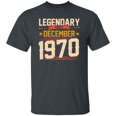 Retro Legendary Since December 1970, Awesome 50th Birthday Gift