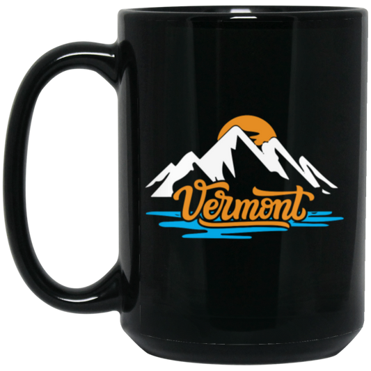 Retro Vintage Cool Vermont Mountains Gift