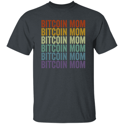 Retro Bitcoin Lover Gift, Bitcoin Vintage Mom Gift, Mommy Love Gift Unisex T-Shirt