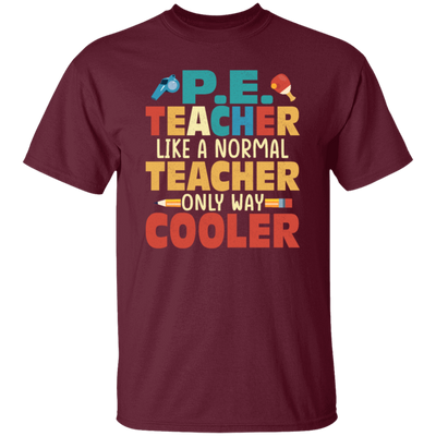 Teacher Gift, Teacher Like A Normal Teacher Only Way Cooler, Teacher But Cooler Unisex T-Shirt