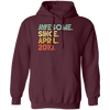 Awesome Since April 2010 Premium Pullover Hoodie