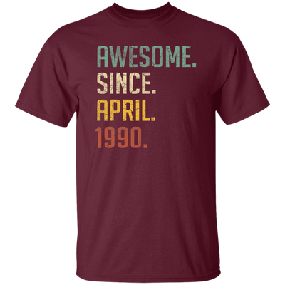 Awesome Since April 1990 Retro Gift Unisex T-Shirt