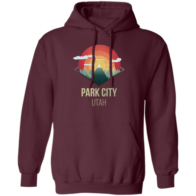 Snowboard Park City Utah Ski Winter Gift, Retro Park City