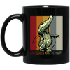 Green Crocodile Vintage Alligator Wildlife Animal Black Mug