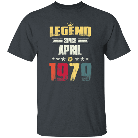 Birthday Gifts Vintage Legend Since April 1979 Unisex T-Shirt