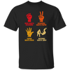 Rock Beats Scissors Beats Paper Beats Rock But Nothing Beats Judo Retro Unisex T-Shirt