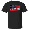 Best papi ever Vintage, American US Flag Grandpa