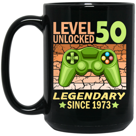 Birthday Gift 50th Unlocked Level 50 Legendary Since1973