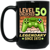 Birthday Gift 50th Unlocked Level 50 Legendary Since1973