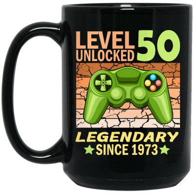 Birthday Gift 50th Unlocked Level 50 Legendary Since1973