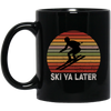 Vintage Ski ya later See you later Skiing Retro