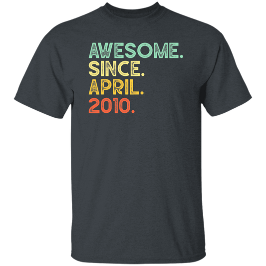 Awesome Since April 2010 Premium Unisex T-Shirt