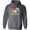 Vintage Squirrel Gift, Retro Squirrel, Best Of Squirrel Retro Style Pullover Hoodie