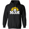 Mom Present, Sunflower Mom, Best Mother Ever, Half Sunflower, Sunflower Lover Pullover Hoodie