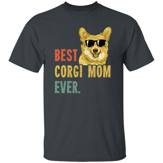 Corgi Best Corgi Mom Ever Retro Dog Funny