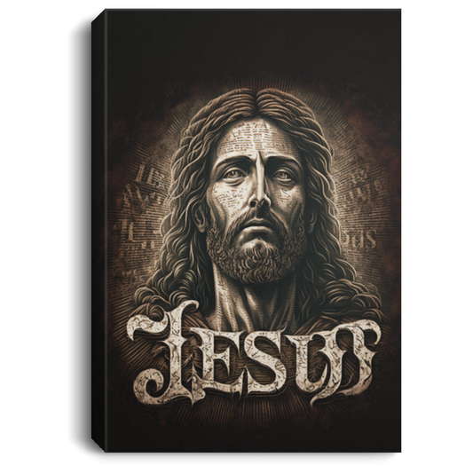 Jesus Christ, We Love Jesus, Jesus Painting, Jesus Portrait, Jesus Picture, Christian Art Canvas