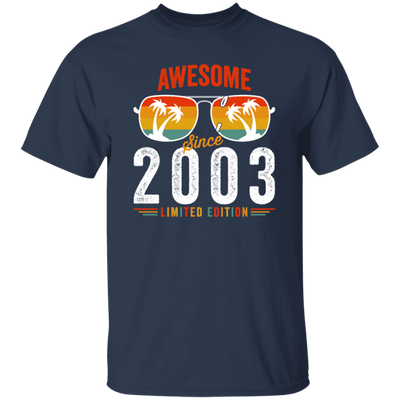 Anniversary 2003 Gift, Awesome Since 2003, Tropical Love, Limited Edition Unisex T-Shirt