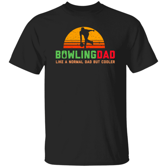 Bowling Dad, Retro Cool Bowler Gift, Bowling