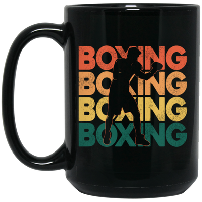 Love Boxing Retro Boxing Vintage Boxing Boxing Silhouette