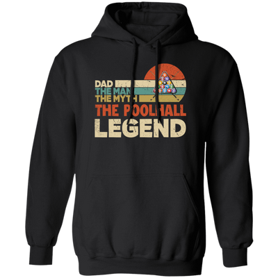 Dad The Man The Myth The Poolhall Legend, Retro Gift For Dad