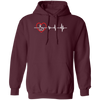 Bowling Lover, Best Bowling, Bowling Heartbeat, Love Play Bowling Together Pullover Hoodie