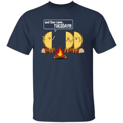 Better Than Marshmallows Taco Tells Funny Graphic Scary Campfire Story About Tuesdays Unisex T-Shirt