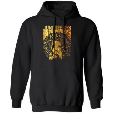 Black Woman 1865 Juneteenth, Natural Hair Black Hair Gold Style