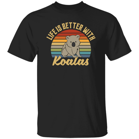 Cute Koalas Retro Life Is Better With Koalas Best For Gift Unisex T-Shirt