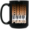 Funny Piano Are You A Pianist Gift Black Mug