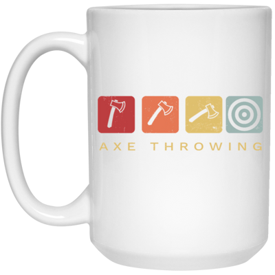 Retro Axe Throwing Target Vintage Cool sport Axe Throwing