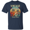 Vintage July 1960, Limited Edition 1960, Best Of 1960 Unisex T-Shirt