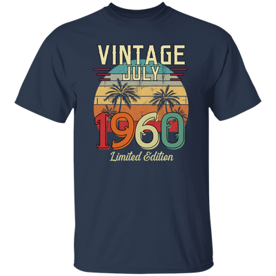 Vintage July 1960, Limited Edition 1960, Best Of 1960 Unisex T-Shirt