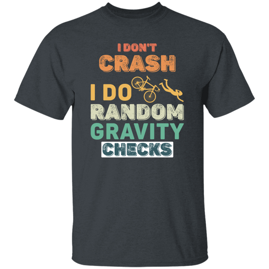 Retro Gravity Checks Cycopath Funny Cycling Pun Vintage