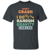 Retro Gravity Checks Cycopath Funny Cycling Pun Vintage