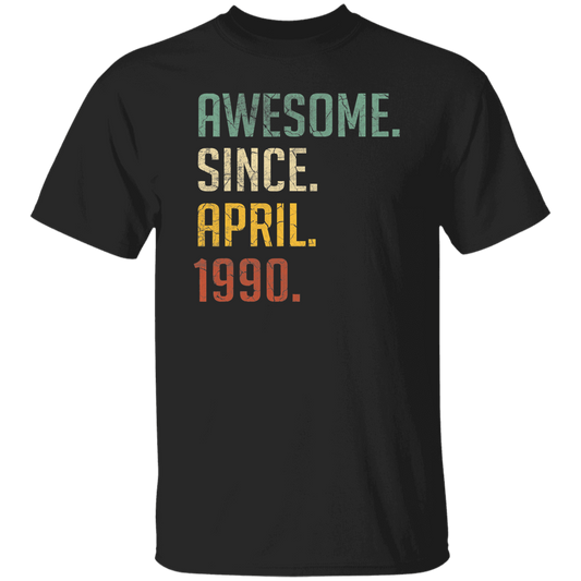 Awesome Since April 1990 Retro Gift Unisex T-Shirt