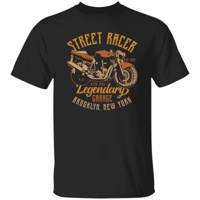 Saying Legendary Garage Brooklyn New York, Retro Street Bike Gift