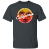 California Surfing Paradise Summer Mood With California Beach Unisex T-Shirt