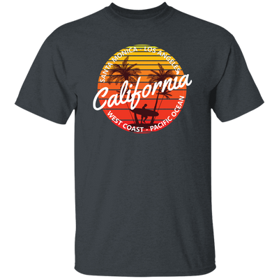 California Surfing Paradise Summer Mood With California Beach Unisex T-Shirt