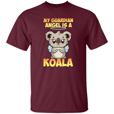 My Guardian Angel Is A Koala Angel Koalas With Cute Wings Retro Unisex T-Shirt