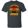 Sloth I Love Reading Books Unisex T-Shirt