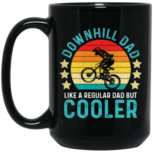 Downhill Dad Like A Regular Dad But Cooler Retro