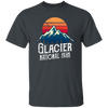 Retro Glacier National Park Montana Mountain