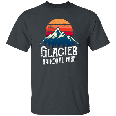 Retro Glacier National Park Montana Mountain