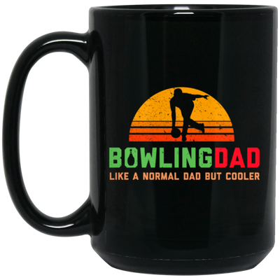 Bowling Dad, Retro Cool Bowler Gift, Bowling