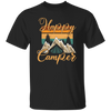 Retro Camping, Happy Camper Vintage Unisex T-Shirt