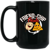 Friends Forever, Friendship, Frienchip Love Gift, Best Friend Black Mug