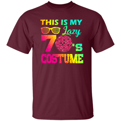 Seventies Dancing Retro Disco 1970s Costume Colorful Swag Unisex T-Shirt