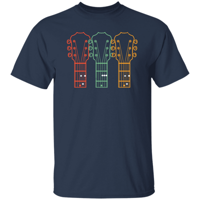 Retro Guitar Dad, Dad Guitar Chords Unisex T-Shirt